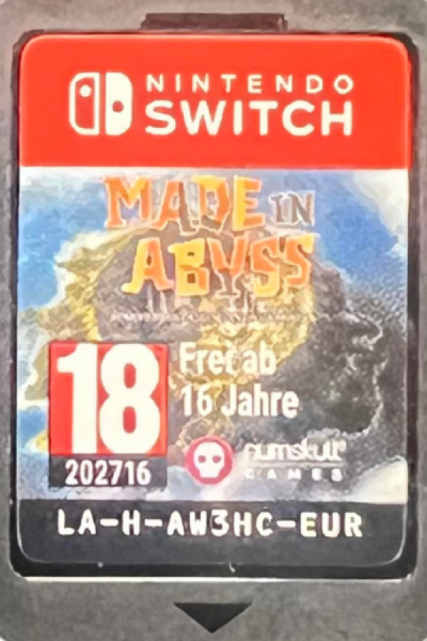 Made in Abyss Binary Star Falling Into Darkness Collector's Edition PAL Nintendo Switch NS for action role playing video game fans featuring deep cave exploration survival gameplay anime inspired visuals character progression dangerous creatures crafting resource management challenging expeditions and Collector's Edition content collectible gaming appeal cartidge 