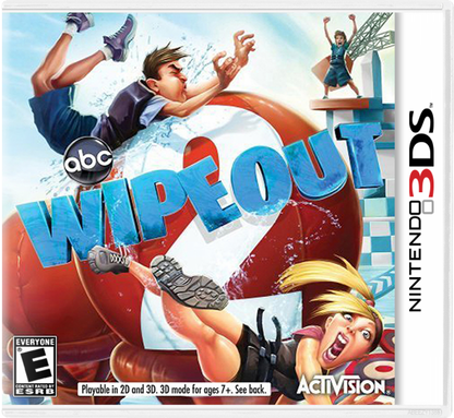 Wipeout 2 cover art for Nintendo 3DS (3DS) party sports video game