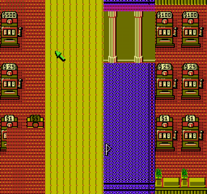 Caesars Palace gameplay image for Nintendo Entertainment System NES retro video game