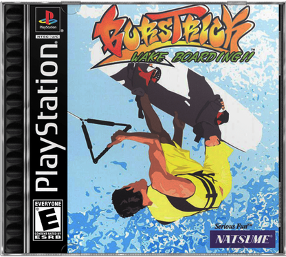 BursTrick Wakeboarding – PlayStation 1 (PS1) video game cover art