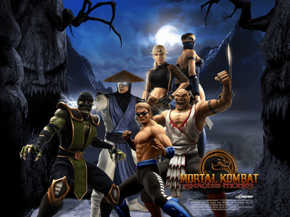 Mortal Kombat: Shaolin Monks – Xbox (XBOX) Title Screen Art for this Xbox Original Game
