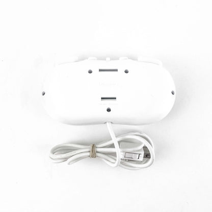 Wii Classic Controller, Nintendo Wii accessory, traditional gamepad for retro and Wii games, wired controller for console gameplay back facing