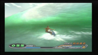 Sunny Garcia Surfing for PlayStation 2 surfing sports game featuring real world beaches pro surfer Sunny Garcia trick system competition modes arcade style gameplay gameplay 