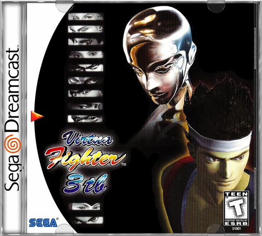 Virtua Fighter 3tb cover art for Sega Dreamcast (DC) video game