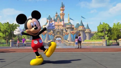 Disneyland Adventures for Kinect on Xbox 360 family friendly adventure video game featuring motion controlled exploration iconic Disneyland attractions interactive mini games and immersive Disney theme park experience gameplay