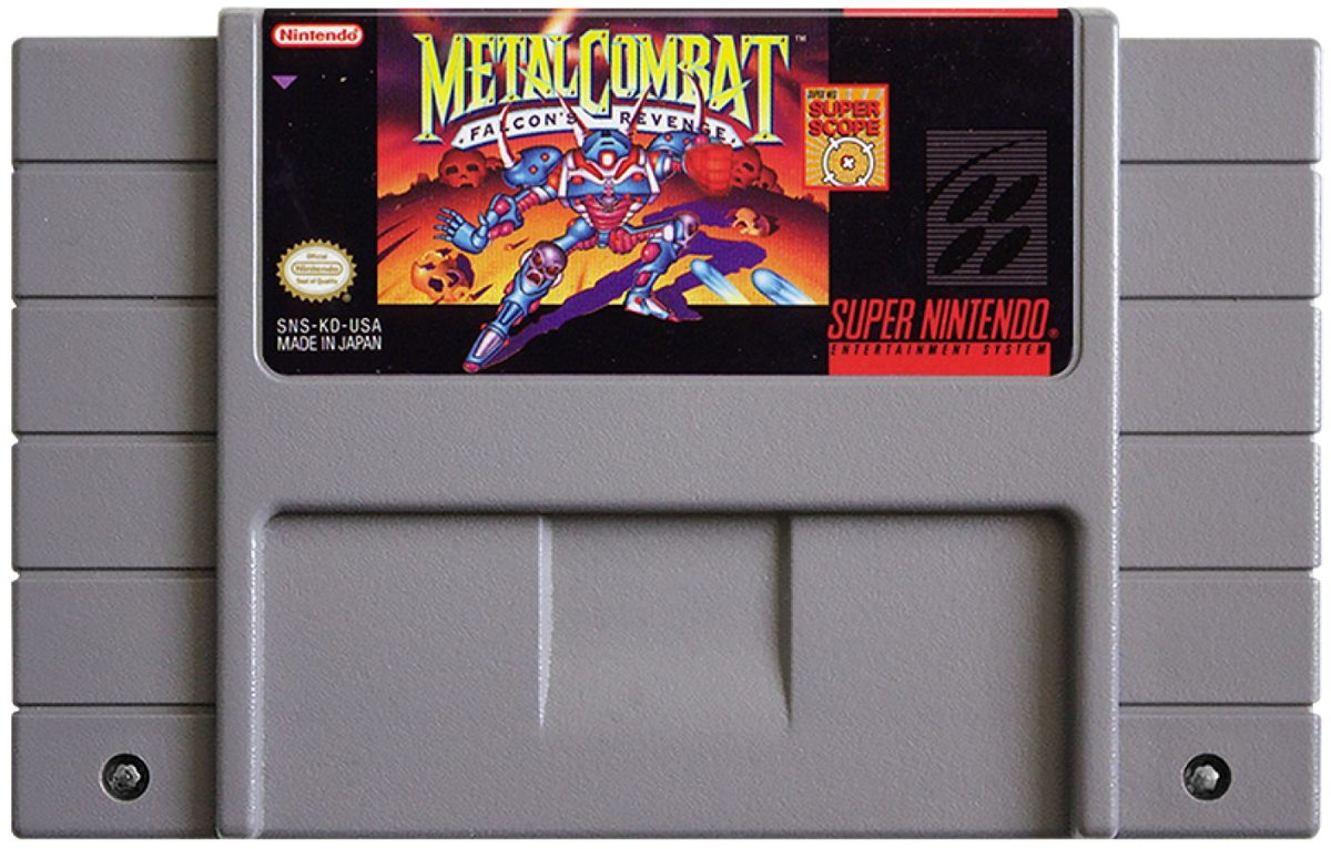 Rise of the Robots Super Nintendo Entertainment System SNES retro video game fighting action featuring robotic combat challenging battles futuristic robot gameplay mechanical enemies classic 16 bit graphics Super Nintendo gaming experience retro game collection appeal cartridge