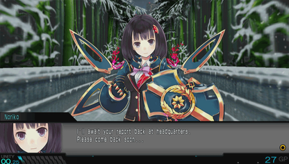 Operation Babel New Tokyo Legacy PlayStation Vita video game, dungeon crawler RPG, sci-fi adventure, turn-based gameplay, handheld console title gameplay screenshot