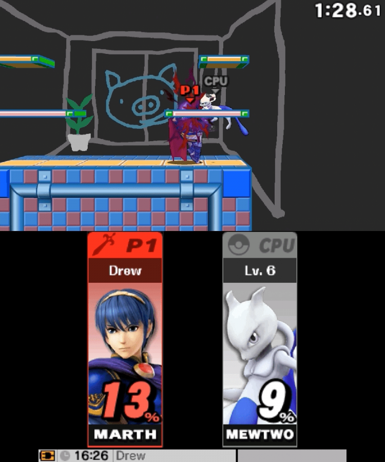 Super Smash Bros. for Nintendo 3DS gameplay for Nintendo 3DS (3DS) fighting video game