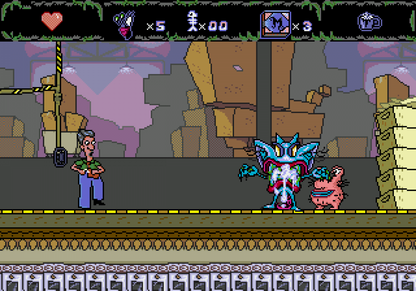 Aaahh Real Monsters Sega Genesis for retro video game enthusiasts featuring side scrolling action platforming gameplay Nickelodeon cartoon inspired characters monster themed adventures puzzle solving colorful levels cooperative style gameplay and collectible gaming appeal gameplay 