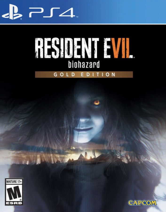 Resident Evil 7: Biohazard [Gold Edition] – PlayStation 4 (PS4) video game cover image, survival horror