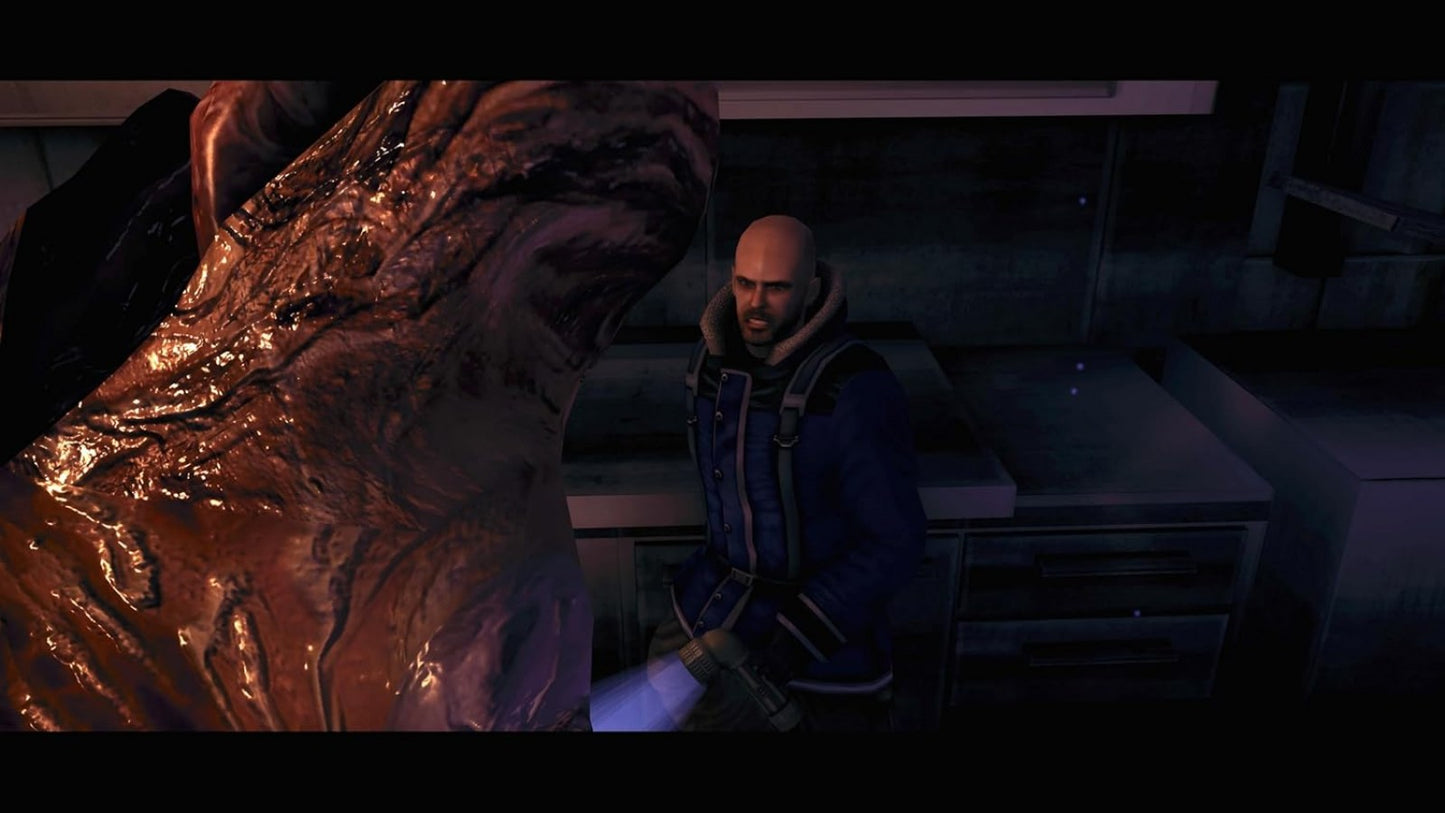 The Thing Remastered Nintendo Switch video game The Thing survival horror sci fi action psychological horror monster combat cinematic gameplay console title Nintendo Switch release gameplay