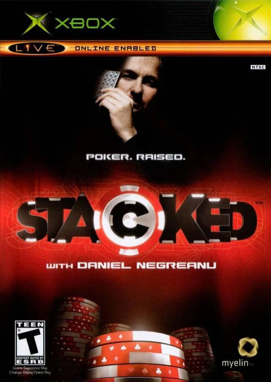 Stacked with Daniel Negreanu cover art for Xbox (XBOX) video game