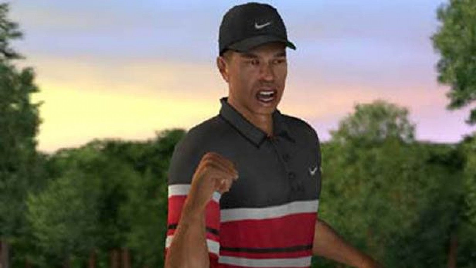 Tiger Woods PGA Tour 2004 – PlayStation 2 (PS2) video game gameplay, golf sports simulation.