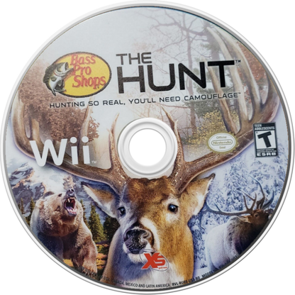 Bass Pro Shops: The Hunt disc art for Nintendo Wii (Wii) video game