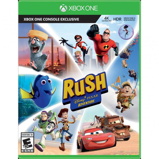 Rush: Disney Pixar Adventure cover art for Xbox One (XONE) video game