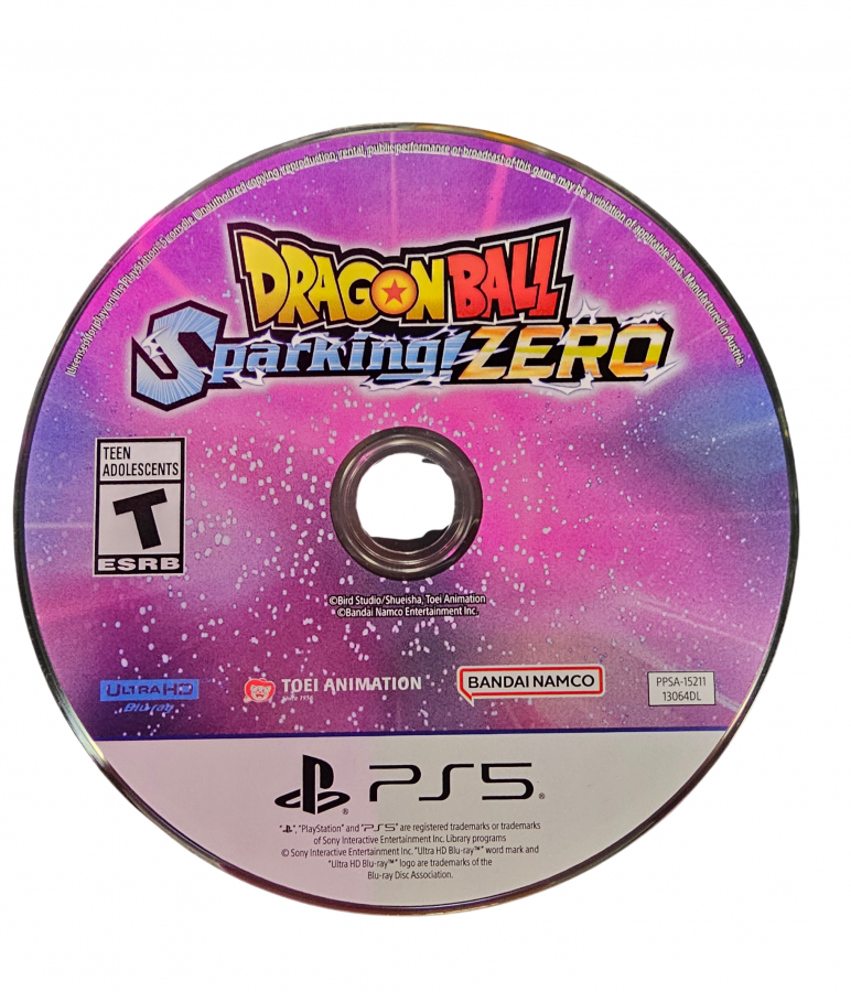 Dragon Ball Sparking! ZERO PlayStation 5 PS5 fighting video game featuring Goku Vegeta Gohan Frieza Broly and other Dragon Ball characters explosive 3D arena battles powerful transformations energy attacks fast-paced combat story mode multiplayer matches and immersive Dragon Ball gameplay collectible gaming appeal disc