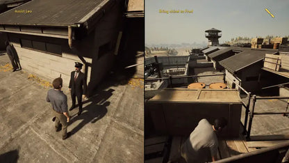 A Way Out for PS4 featuring cooperative story-driven action and split-screen prison escape gameplay gameplay