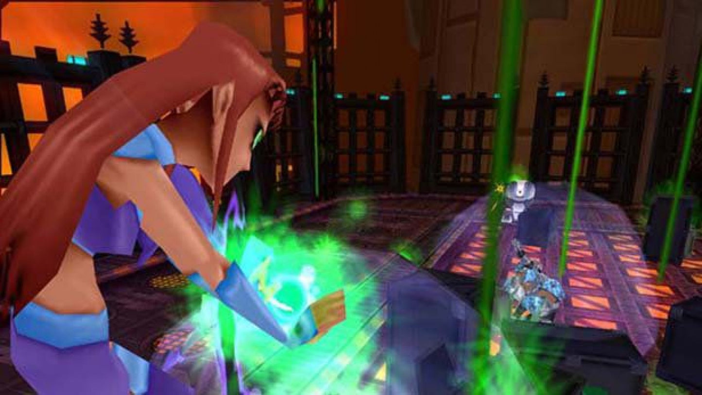 Teen Titans – PlayStation 2 (PS2) video game gameplay, action beat 'em up.