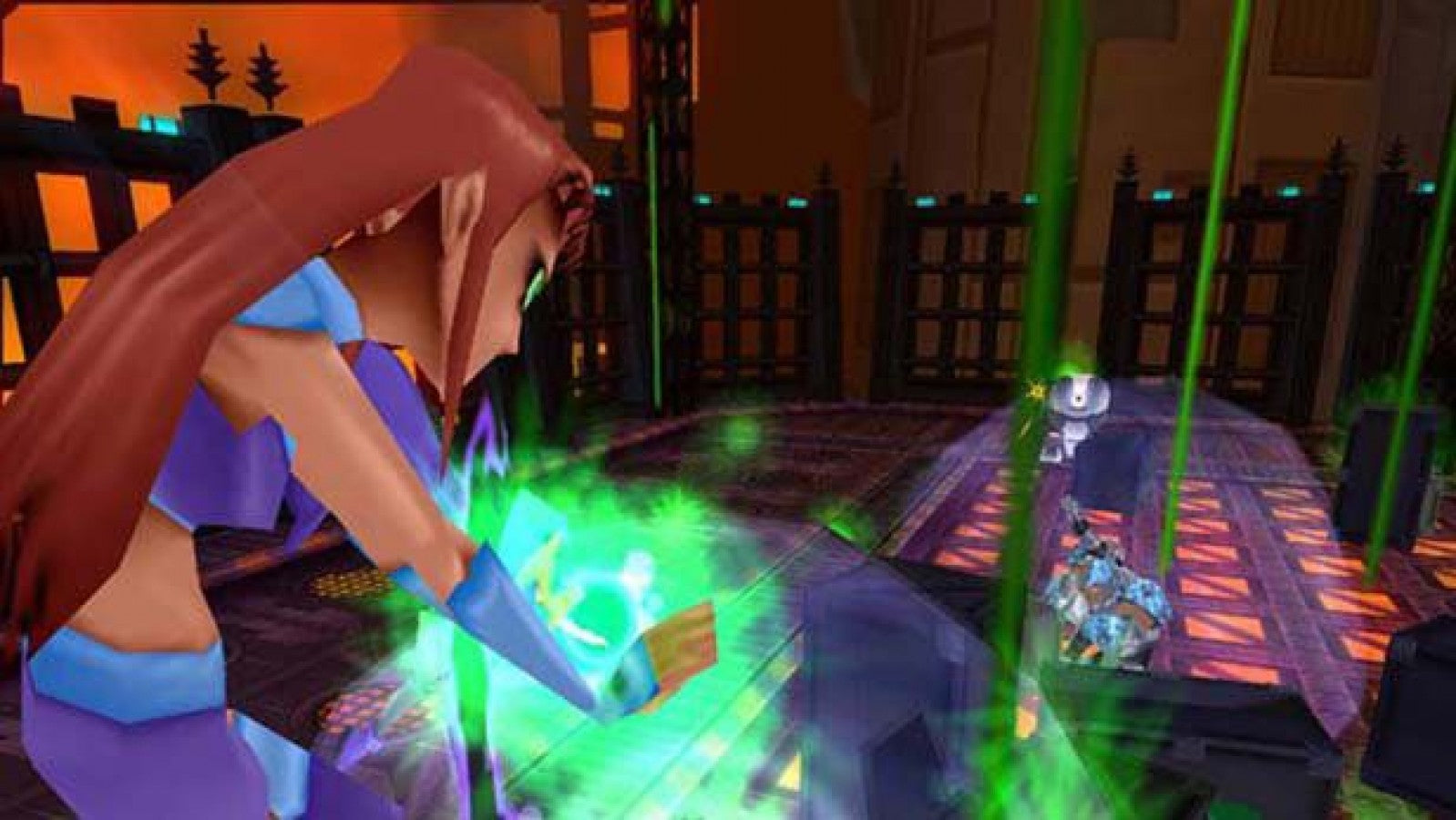 Teen Titans – PlayStation 2 (PS2) video game gameplay, action beat 'em up.