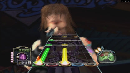 Guitar Hero Aerosmith PlayStation 2 PS2 for music rhythm video game fans featuring iconic Aerosmith songs guitar controller gameplay fast paced note matching career mode multiplayer rock performances classic rhythm action immersive soundtrack collectible gaming appeal gameplay