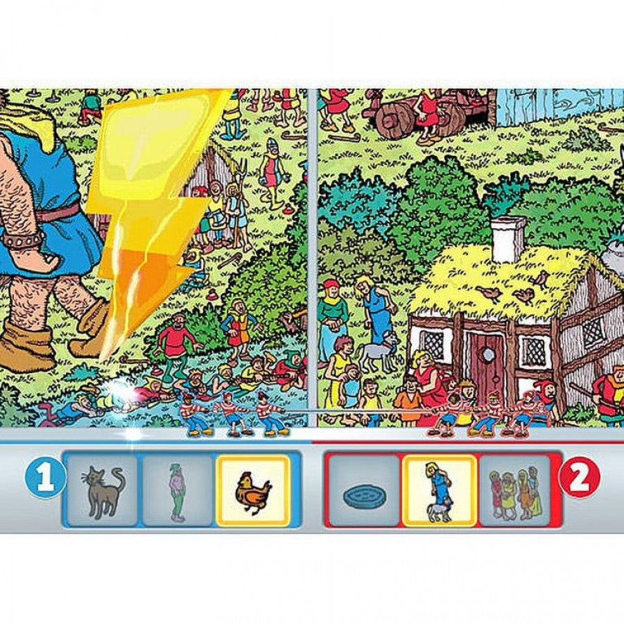 Where's Waldo The Fantastic Journey Nintendo DS for puzzle adventure video game fans featuring hidden object gameplay colorful storybook environments touch screen controls brain teasing challenges family friendly fun observation skills classic Where's Waldo characters collectible gaming appeal gameplay