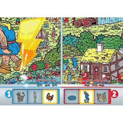 Where's Waldo The Fantastic Journey Nintendo DS for puzzle adventure video game fans featuring hidden object gameplay colorful storybook environments touch screen controls brain teasing challenges family friendly fun observation skills classic Where's Waldo characters collectible gaming appeal gameplay