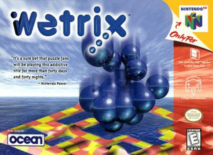 Wetrix cover art for Nintendo 64 N64 video game