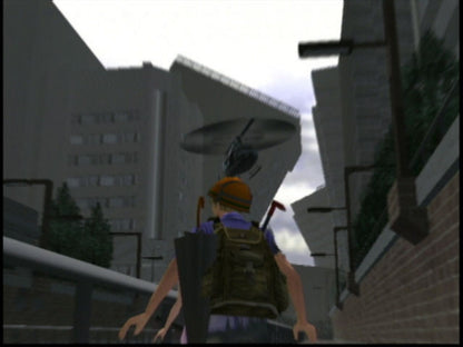 Disaster Report gameplay for PlayStation 2 (PS2) survival action-adventure video game