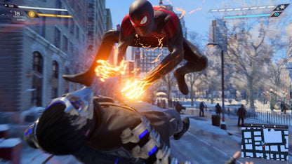 Marvel’s Spider-Man Miles Morales PlayStation 5 PS5 video game, action adventure, open-world superhero gameplay, next-gen console title gameplay