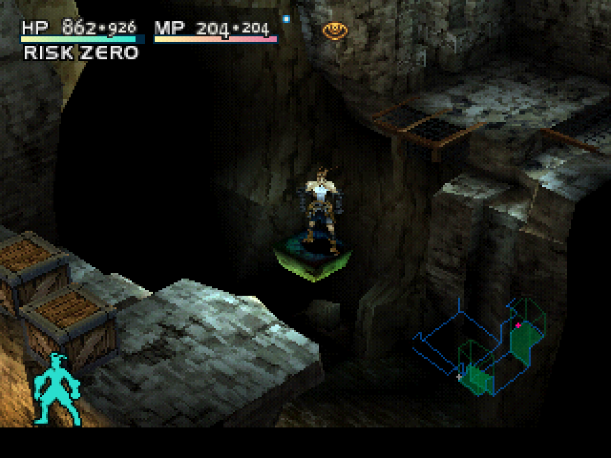 Vagrant Story PlayStation PS1 for action role playing video game fans featuring dark fantasy adventure gameplay real time combat weapon crafting system exploration challenging puzzles mysterious storyline gothic environments character customization classic Square RPG experience collectible gaming appeal gameplay 