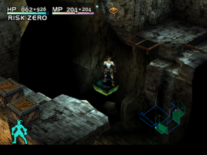 Vagrant Story PlayStation PS1 for action role playing video game fans featuring dark fantasy adventure gameplay real time combat weapon crafting system exploration challenging puzzles mysterious storyline gothic environments character customization classic Square RPG experience collectible gaming appeal gameplay 