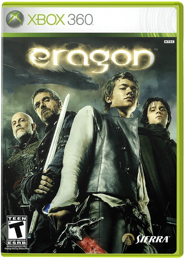 Eragon cover art for Xbox 360 (X360) video game