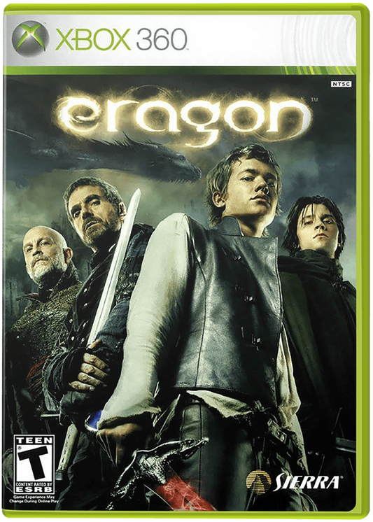 Eragon cover art for Xbox 360 (X360) video game