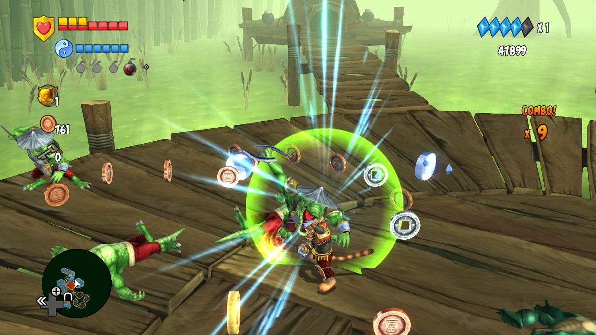 Legend of Kay Anniversary PlayStation 4 (PS4) action platformer video game gameplay