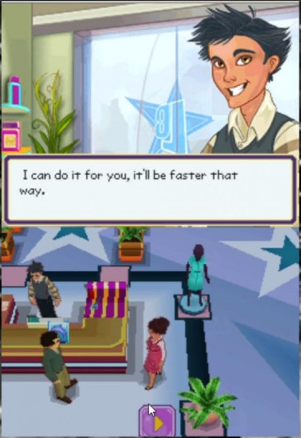 Imagine: Boutique Owner – Nintendo DS: Design and manage your own fashion boutique, create outfits, and serve stylish customers gameplay