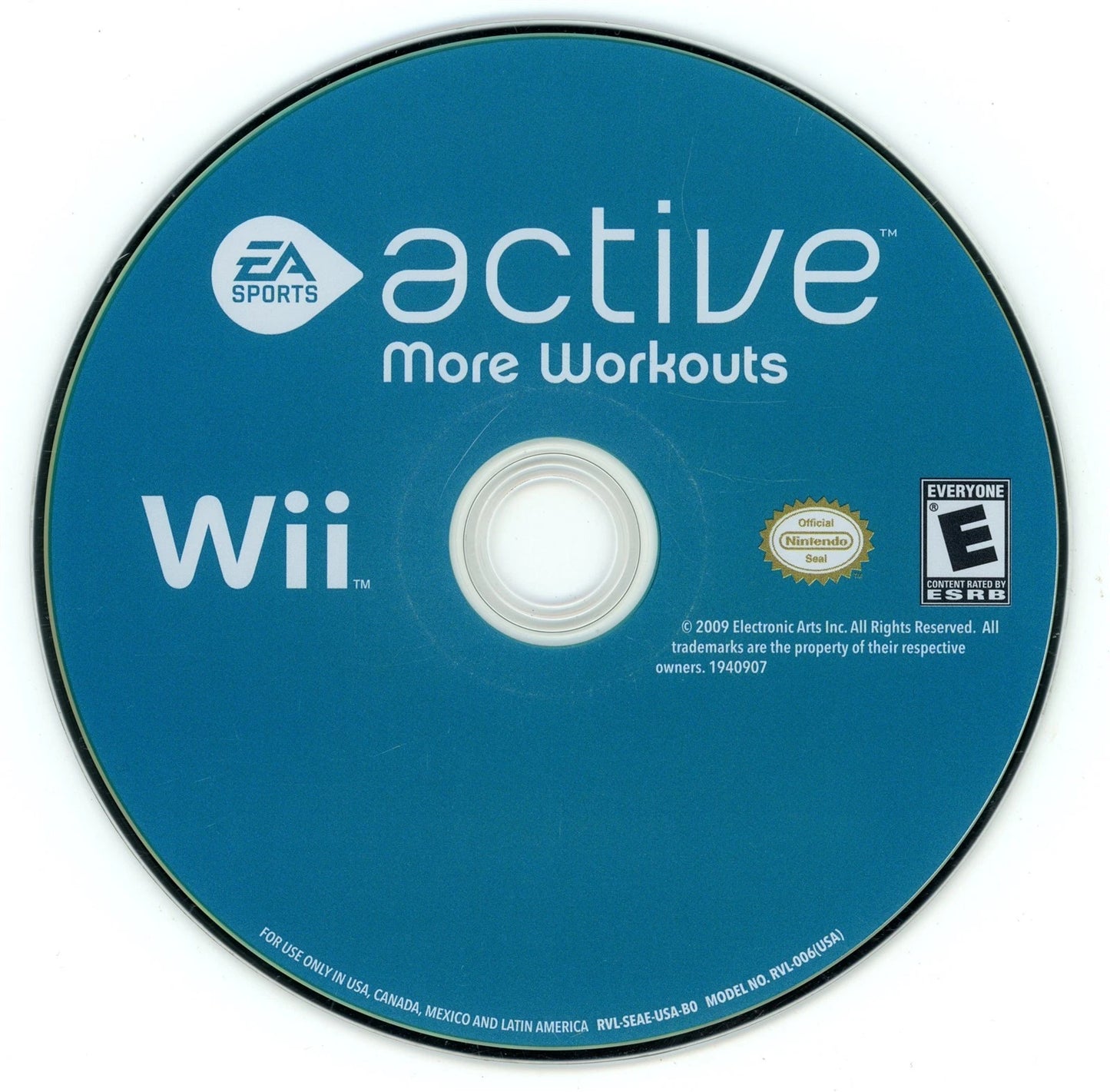EA Sports Active: More Workouts disc for Nintendo Wii (Wii) video 
