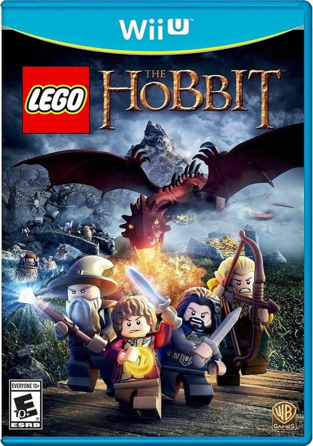 LEGO The Hobbit front cover art for Nintendo Wii U (WiiU) video game 