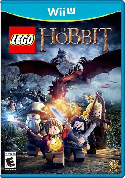LEGO The Hobbit front cover art for Nintendo Wii U (WiiU) video game 