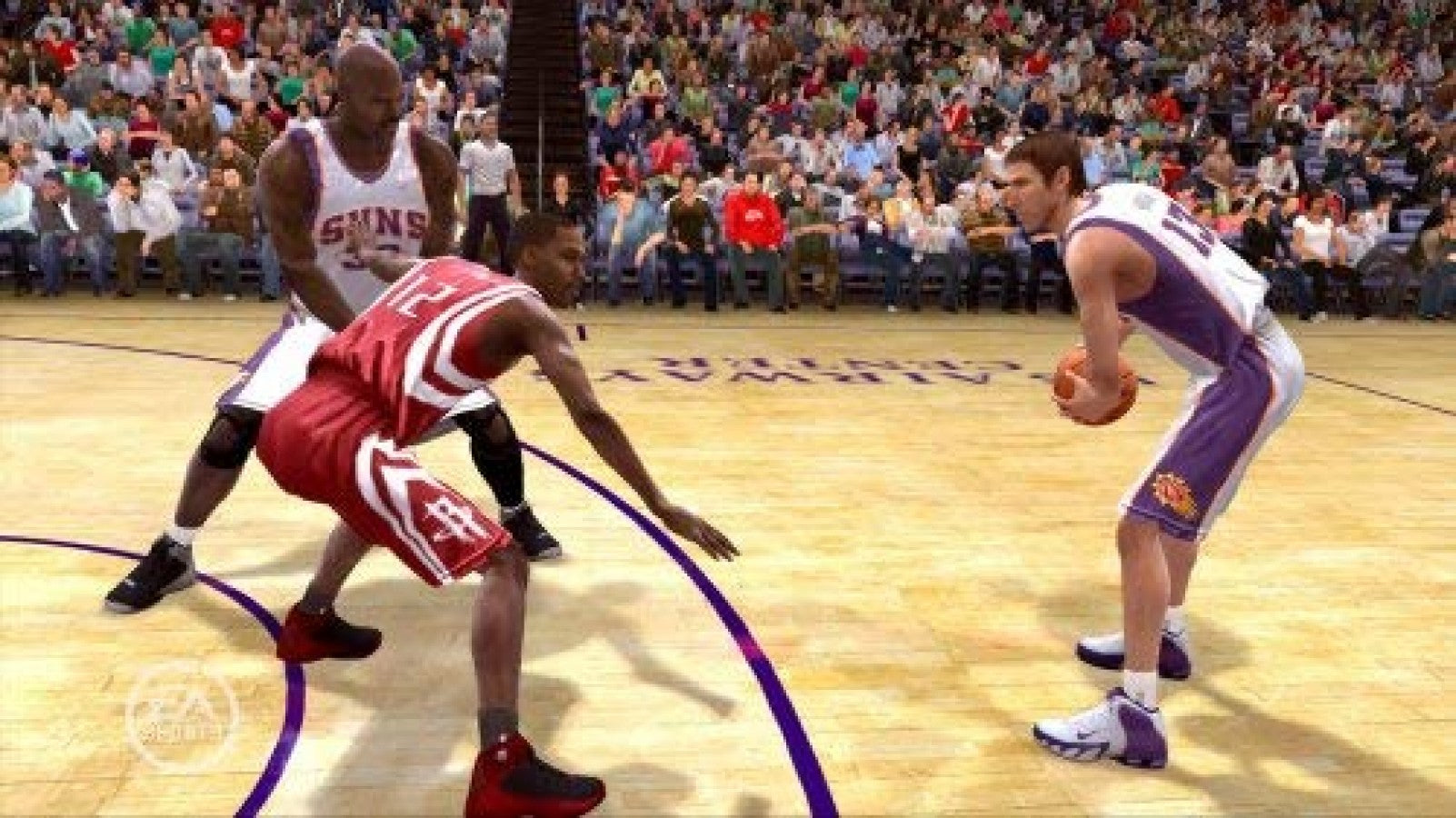 NBA Live 09 – PlayStation 2 (PS2) basketball sports video game gameplay