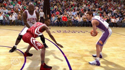 NBA Live 09 – PlayStation 2 (PS2) basketball sports video game gameplay