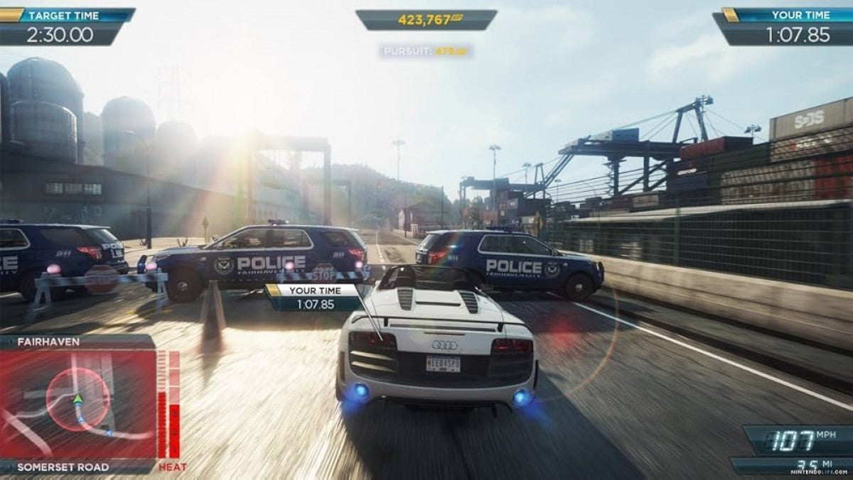Need for Speed Most Wanted Limited Edition PlayStation 3 PS3 video game, arcade racing, open-world pursuits, high-speed action title gameplay