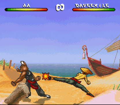 Brutal Paws of Fury gameplay image for Super Nintendo Entertainment System (SNES) retro video game