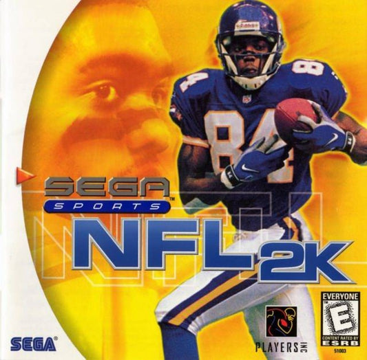 NFL 2K cover art for Sega Dreamcast (DC) video game