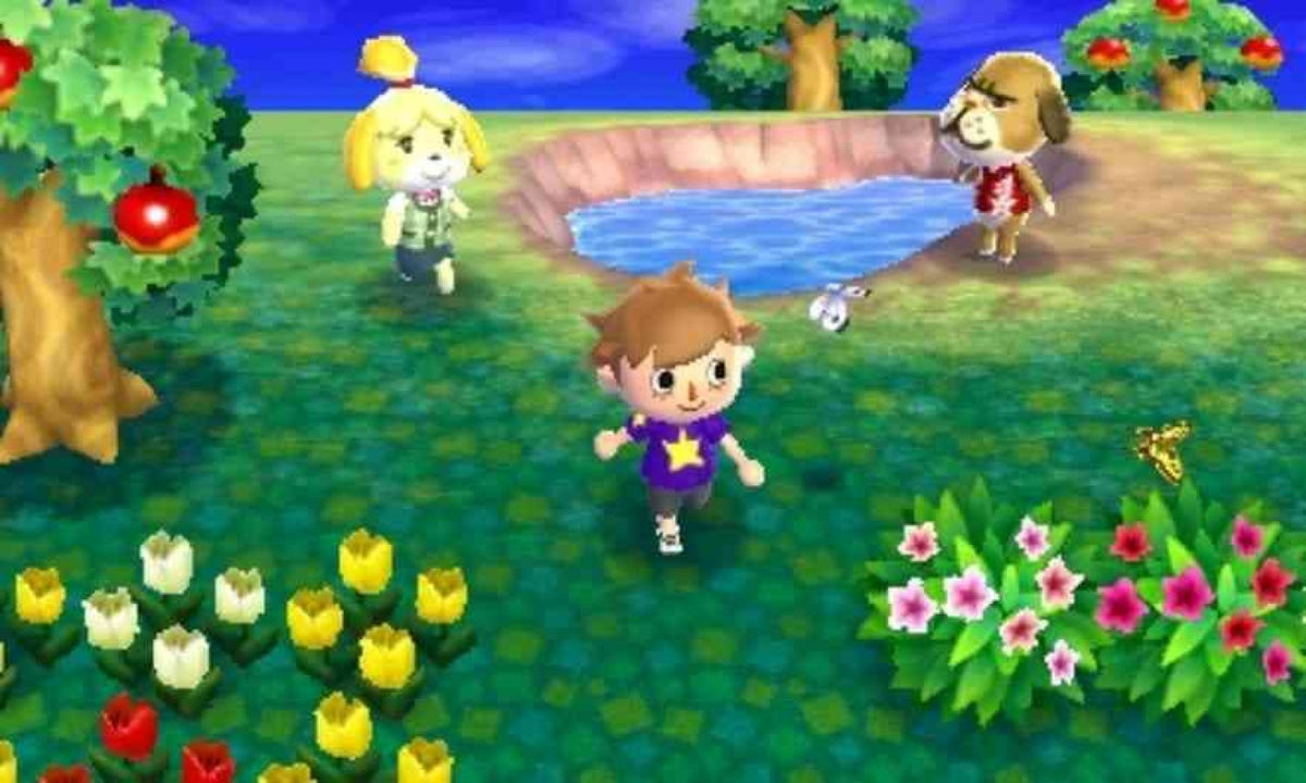 Animal Crossing New Leaf Nintendo Selects 3DS game with Mayor character, villagers, customization, and seasonal events gameplay