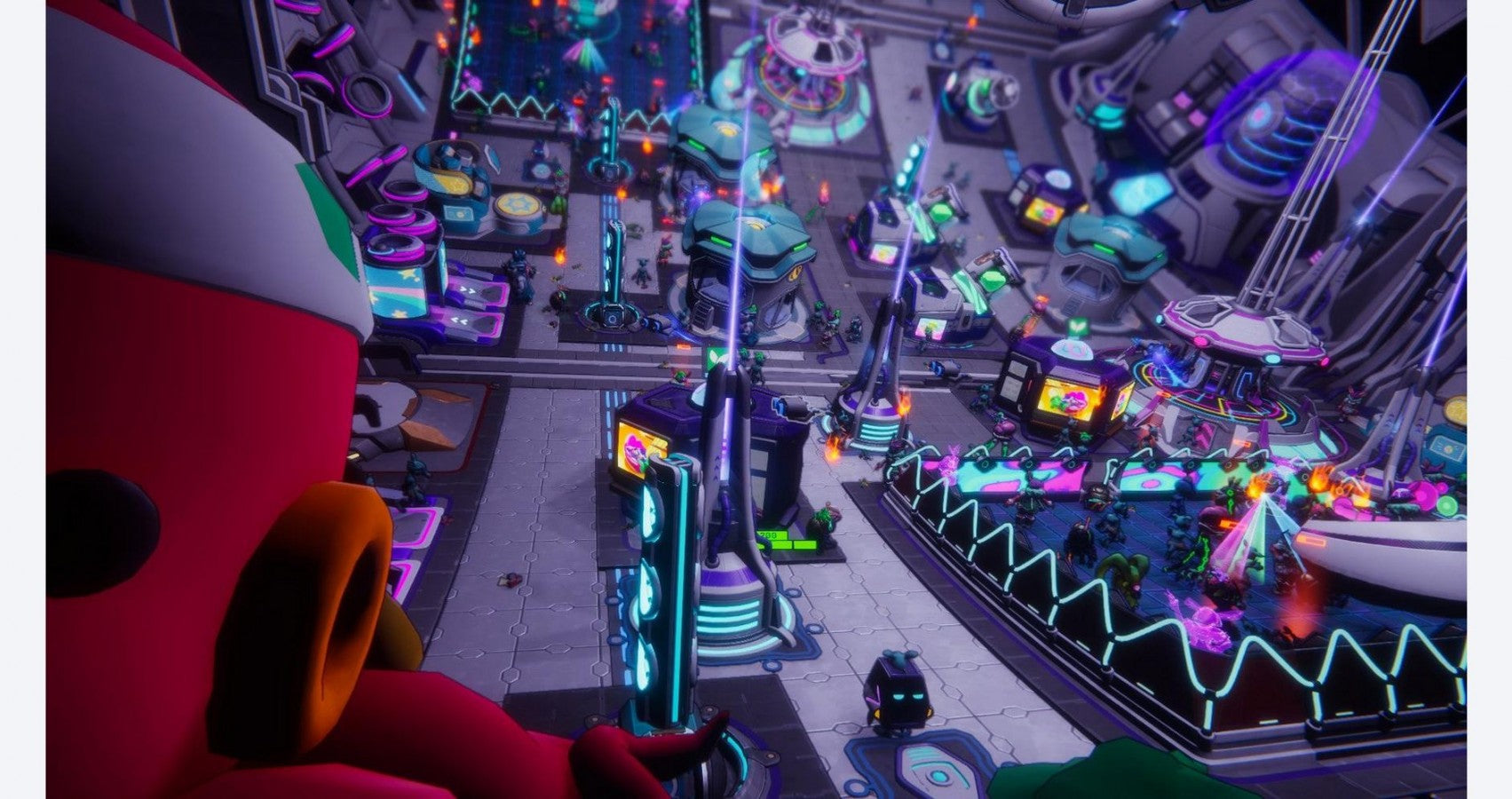 Spacebase Startopia gameplay for PlayStation 5 (PS5) strategy simulation video game