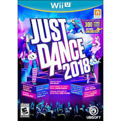 Just Dance 2018 cover art for Nintendo Wii U (WiiU) video game