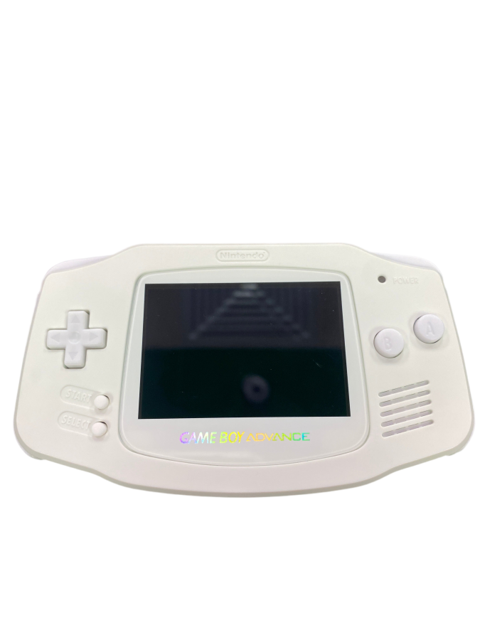 Game Boy Advance (GBA) [IPS Screen Mod] [White Reshell] [Good] cover art for video game