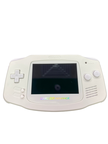 Game Boy Advance (GBA) [IPS Screen Mod] [White Reshell] [Good]