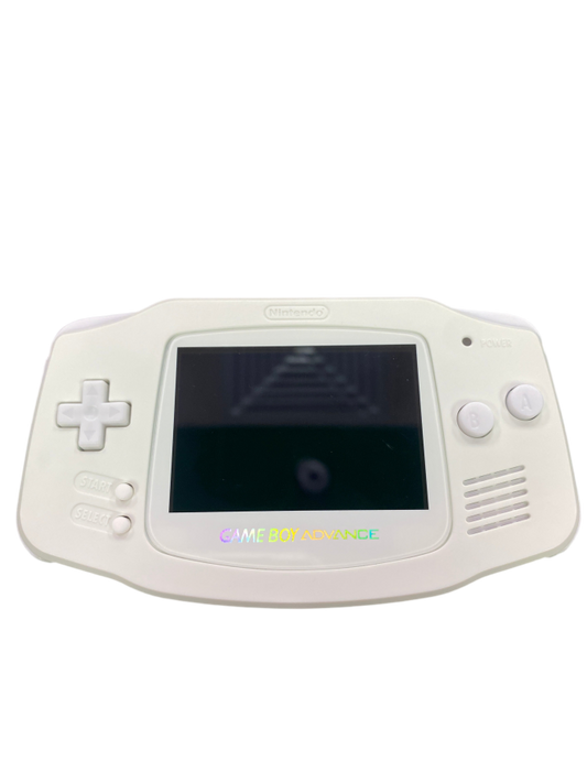 Game Boy Advance (GBA) [IPS Screen Mod] [White Reshell] [Good] cover art for video game