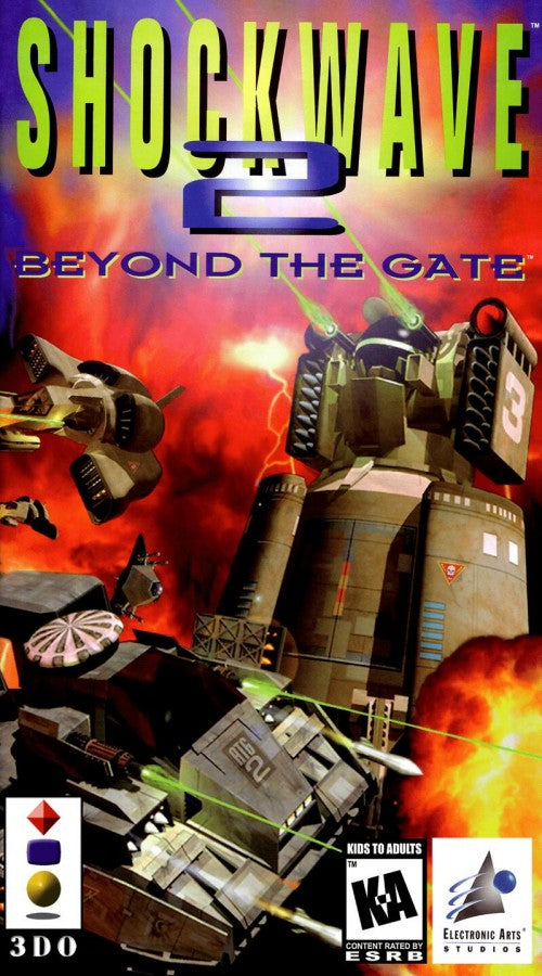 Shock Wave 2: Beyond the Gate cover art for Panasonic 3DO (3DO) sci-fi flight combat video game